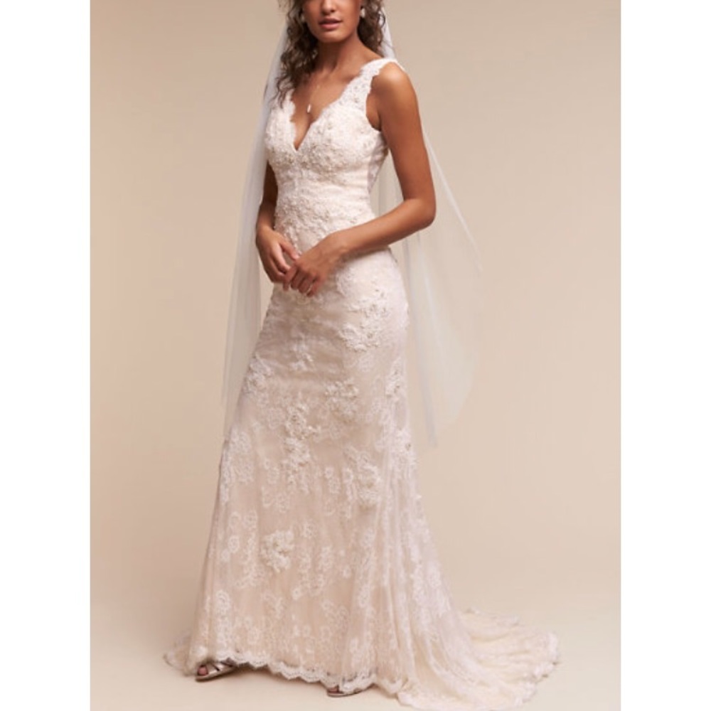 BHLDN wedding gown - Size 0